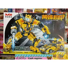 Hộp Lego Lắp Ghép 2in1 - Mô Hình Robot và Xe Ô Tô 3302 - Đồ Chơi Sáng Tạo Cho Trẻ Em