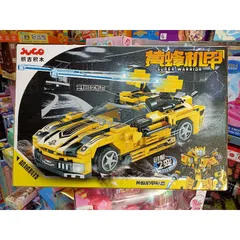 Hộp Lego Lắp Ghép 2in1 - Mô Hình Robot và Xe Ô Tô 3302 - Đồ Chơi Sáng Tạo Cho Trẻ Em