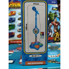 MIC hát MICROPHONE PAW PATROL cao 100cm, có nhạc và đèn phát sáng 5356 (có pin đi kèm)