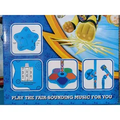 MIC hát MICROPHONE PAW PATROL cao 100cm, có nhạc và đèn phát sáng 5356 (có pin đi kèm)