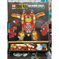 Hộp lê gô lắp ghép mô hình Robot Người Sắt IRON MAN MG310