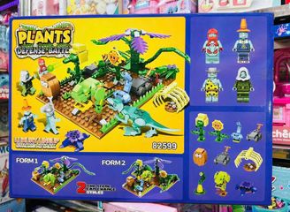 Đồ Chơi Lắp Ráp Plants Defense Battle Luxury Lineup 82599 - Lego Sáng Tạo Giải Trí Cho Trẻ Em, Phát Triển Tư Duy & Kỹ Năng