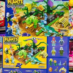 Đồ Chơi Lắp Ráp Plants Defense Battle Luxury Lineup 82599 - Lego Sáng Tạo Giải Trí Cho Trẻ Em, Phát Triển Tư Duy & Kỹ Năng