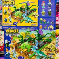 Đồ Chơi Lắp Ráp Plants Defense Battle Luxury Lineup 82599 - Lego Sáng Tạo Giải Trí Cho Trẻ Em, Phát Triển Tư Duy & Kỹ Năng