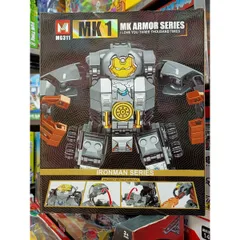 Hộp Lego Lắp Ghép Mô Hình Iron Man MG311 - Đồ Chơi Chi Tiết Robot Người Sắt Phù Hợp Cho Trẻ Em và Người Hâm Mộ Marvel