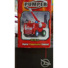 Mô Hình Xe Ô Tô Cứu Hỏa Điều Khiển Từ Xa - Chạy Pin Có Nhạc và Đèn Phát Sáng - Đồ Chơi Trẻ Em 128-11