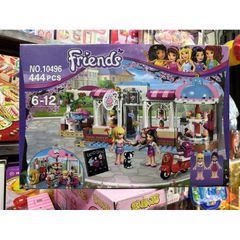 Xếp hình lắp ghép lê gô FRIENDS 10496 mô hình cửa hàng bán kem