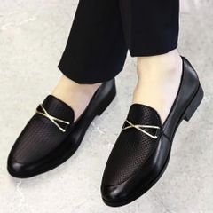 Giày Tây Da Nam Hàn Quốc Thời Trang - Lịch Lãm, Sang Trọng Dễ Phối Đồ Cho Công Sở