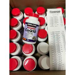 VIÊN UỐNG BỔ TIM MẠCH kIRLAND CQ10 300mg — 100 VIÊN — CỦA MỸ
