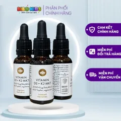 (Hàng Nhập Khẩu) Vitamin D3 K2 MK7 Sunday Natural Của Đức