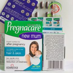 Pregnacare New Mum - Viên Uống Cải Thiện Rụng Tóc Cho Phụ Nữ Sau Sinh, Hỗ Trợ Sức Khỏe Tóc & Da, 56 Viên
