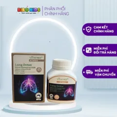 Thải độc phổi Vitatree Lung detox 60 viên, hàng Úc