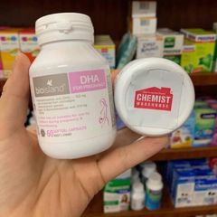 Bio Island DHA Cho Bà Bầu - Hỗ Trợ Phát Triển Não Bộ & Thị Lực Thai Nhi, Hộp 60 Viên Omega-3 Từ Thiên Nhiên