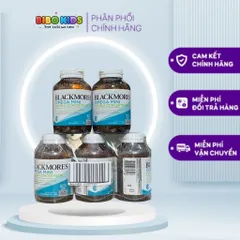 Dầu Cá Khử Mùi, Không Tanh Bổ Sung Omega-3 - Blackmores Fish Oil Mini Cap Odourless 200 viên