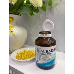 Dầu Cá Khử Mùi, Không Tanh Bổ Sung Omega-3 - Blackmores Fish Oil Mini Cap Odourless 200 viên