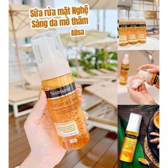 Sữa rửa mặt nghệ Neutrogena Curcuma  150ml