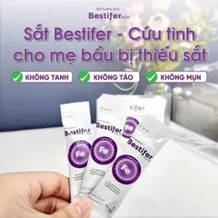 Sắt hướng đích  Bestifer Mom, dạng gói, cho mẹ bầu dễ hấp thu