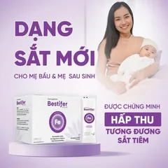 Sắt hướng đích  Bestifer Mom, dạng gói, cho mẹ bầu dễ hấp thu