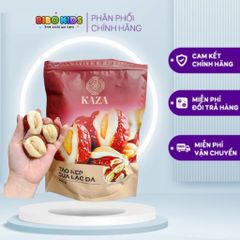Táo Kẹp Sữa Lạc Đà Kaza 500g - Kẹo Táo Đỏ Khô Tự Nhiên Tốt Cho Tim Mạch, Bổ Dưỡng, Ngon Miệng, Quà Tặng Sức Khỏe