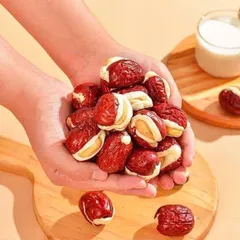 Táo Kẹp Sữa Lạc Đà Kaza 500g - Kẹo Táo Đỏ Khô Tự Nhiên Tốt Cho Tim Mạch, Bổ Dưỡng, Ngon Miệng, Quà Tặng Sức Khỏe