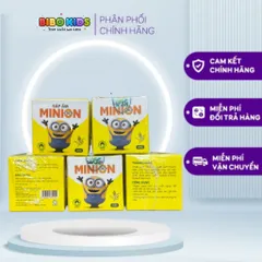Sáp Ấm Minion Giữ Ấm Cơ Thể Cho Bé - Chống Khô Da, Hỗ Trợ Viêm Đường Hô Hấp, An Toàn Từ Thiên Nhiên