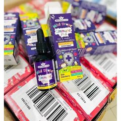 Tăng Cường Đề Kháng Natures Aid Dạng Giọt - Bổ Sung Vitamin C, B12 và Kẽm Cho Trẻ (3th - 5 tuổi) Giúp Tăng Cường Hệ Miễn Dịch