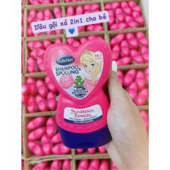 Dầu Gội Xả Buchen Trái Tim 2in1 Cho Bé Từ 1 Tuổi - Giúp Tóc Khỏe Mạnh, Mềm Mượt Và Thơm Mát 250ml