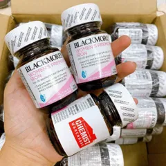 (Tem chemist) Viên uống bổ sung sắt cho bà bầu của Úc Blackmores Iron 30 viên