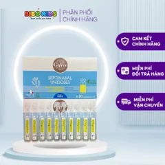 Nước muối vàng Gifrer 20 ống của Pháp
