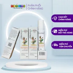 Chai xịt giảm đau họng keo ong Vitatree