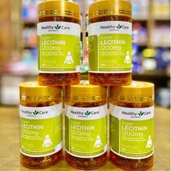 Mầm Đậu Nành Lecithin Healthy Care 1200mg