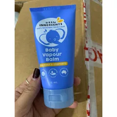 (Mẫu mới) Dầu Bôi Ấm Ngực Organic Little Innoscents Cho Bé
