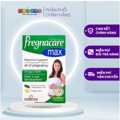Vitamin Bà Bầu Pregnacare Max - Thực Phẩm Chức Năng Cho Mẹ Bầu 84 Viên Hỗ Trợ Sức Khỏe Thai Kỳ