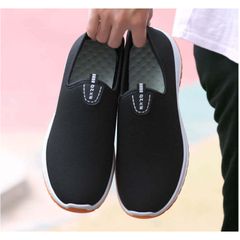 Giày Lười Vải Nam Thể Thao HT8 - Giày Đi Làm, Đi Bộ Thể Dục Dễ Phối Đồ, Thoải Mái, Phong Cách Thời Trang
