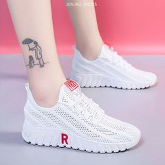 Giày Sneaker Thể Thao Nữ Hàn Quốc Buộc Dây Siêu Nhẹ V254 - Giày Đi Bộ Thời Trang, Phong Cách Năng Đ động, Dành Cho Tất Cả Các Mùa