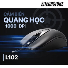 Chuột Fuhlen L102 Quang Học Ergonomic + Lót Chuột Razer - Chuột Gaming Chất Lượng Cao, Tương Thích Đa Nền Tảng, BH 12 Tháng
