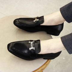 Giày Tây Lười Nam Sang Trọng - Da Mờ Thời Trang, Đế Tăng Chiều Cao, Phong Cách Thanh Lịch Quý Phái