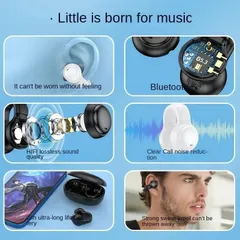 Tai Nghe Bluetooth Không Dây V5.3 X58 TWS - Khử Ồn CVC 8.0, Thể Thao, Chống Nước IPX7, Thời Gian Phát 40 Giờ, Móc Tai Tiện Dụng