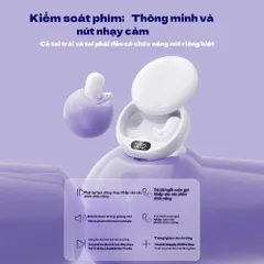 Tai Nghe Bluetooth Y36 TWS Không Dây - Tai Nghe Nhét Tai Chống Ồn, Âm Thanh HiFi, Khả Năng Chống Nước IPX5, Mic HD