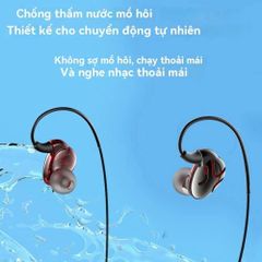 Tai Nghe Không Dây Bluetooth H6 HiFi Bass - Chống Ồn, Màn Hình LED, Pin 70 Giờ, Chống Nước IPX5, Tương Thích Thẻ SD