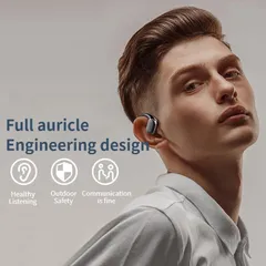 Tai nghe Bluetooth không dây X91 OWS V5.3 chống nước IPX5 - Âm thanh HD, điều khiển cảm ứng thông minh, thời gian sử dụng 48 giờ