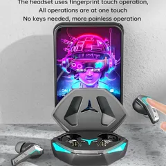 Tai Nghe Không Dây Bluetooth DX22 V5.5 TWS Chơi Game Không Độ Trễ, Chế Độ Âm Nhạc & Micro, Âm Thanh HiFi, Chống Nước