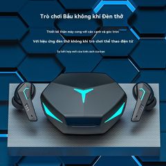 Tai Nghe Không Dây Bluetooth DX22 V5.5 TWS Chơi Game Không Độ Trễ, Chế Độ Âm Nhạc & Micro, Âm Thanh HiFi, Chống Nước