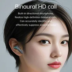 Tai Nghe Không Dây Bluetooth DX22 V5.5 TWS Chơi Game Không Độ Trễ, Chế Độ Âm Nhạc & Micro, Âm Thanh HiFi, Chống Nước