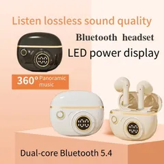 Tai Nghe Không Dây Bluetooth JC99 5.4 TWS Âm Thanh Hifi Thể Thao, Màn Hình LED, Chống Ồn CVC8.0, Sạc Nhanh, Định Dạng Âm Thanh Vòm 8D
