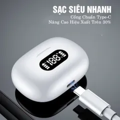 Tai Nghe Bluetooth F05 TWS Không Dây - Âm Thanh Hi-Fi, LED Hiển Thị, Chống Nước, Điều Khiển Cảm Ứng, Pin 300mAh