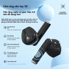 Tai nghe Bluetooth không dây J08 TWS V5.4 - Giảm tiếng ồn CVC8.0, Màn hình LED, Âm thanh Hi-Fi Stereo, Hộp sạc chống nước
