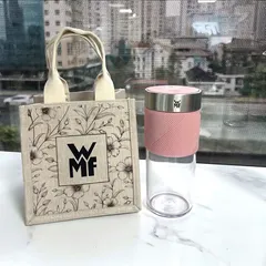 Máy Xay Sinh Tố Cầm Tay WMF Küchenminis Mix On The Go - Tiện Lợi, An Toàn, Thiết Kế Sang Trọng, Dung Tích 300ml, Pin Sạc USB