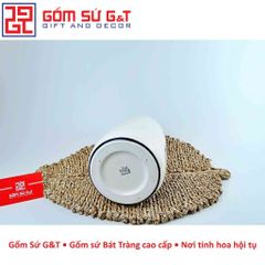Lọ Hoa Gốm Sứ Dáng Đu Đủ Vẽ Sen Tràm - Trang Trí Nhà Cửa Sang Trọng và Độc Đáo