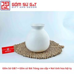 Lọ Hoa Gốm Sứ Vẽ Sen - Phong Thủy Tạo Điểm Nhấn Thẩm Mỹ Cho Không Gian Sống